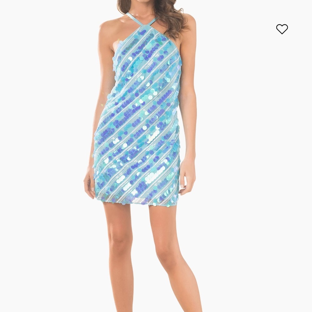 Dress The Population | Suri Sequin-Embroidered Minidress